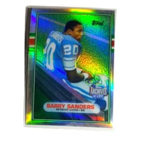 2001 Topps Barry Sanders NFL Trading Card #83T